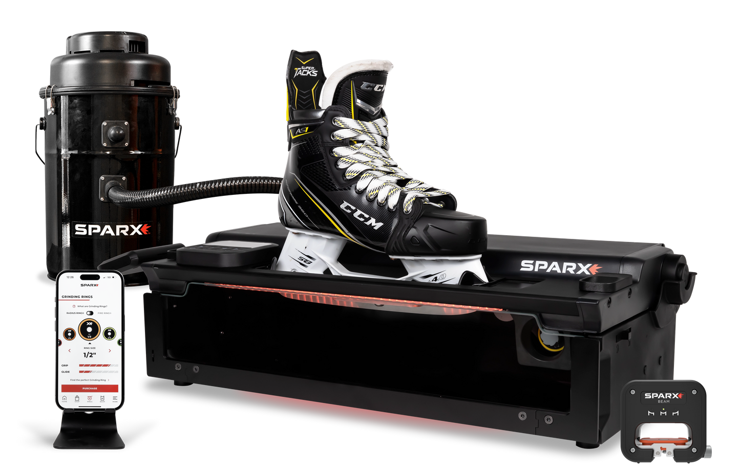 Sparx PS300 Affûteur de patins - Simple