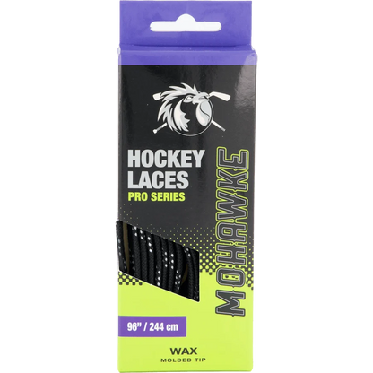 Mohawke Lace Wax Black - Lacets de patin cirés