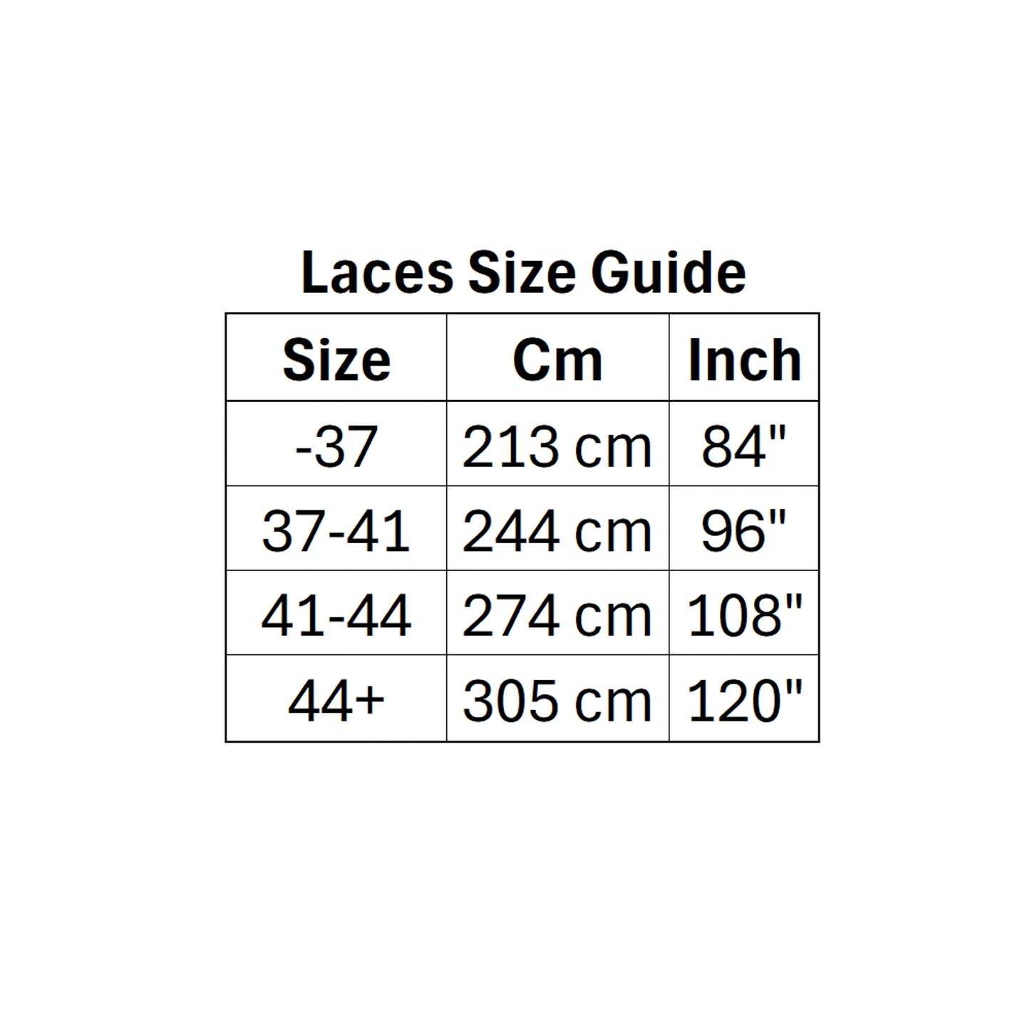 Lacet ciré 213cm Noir