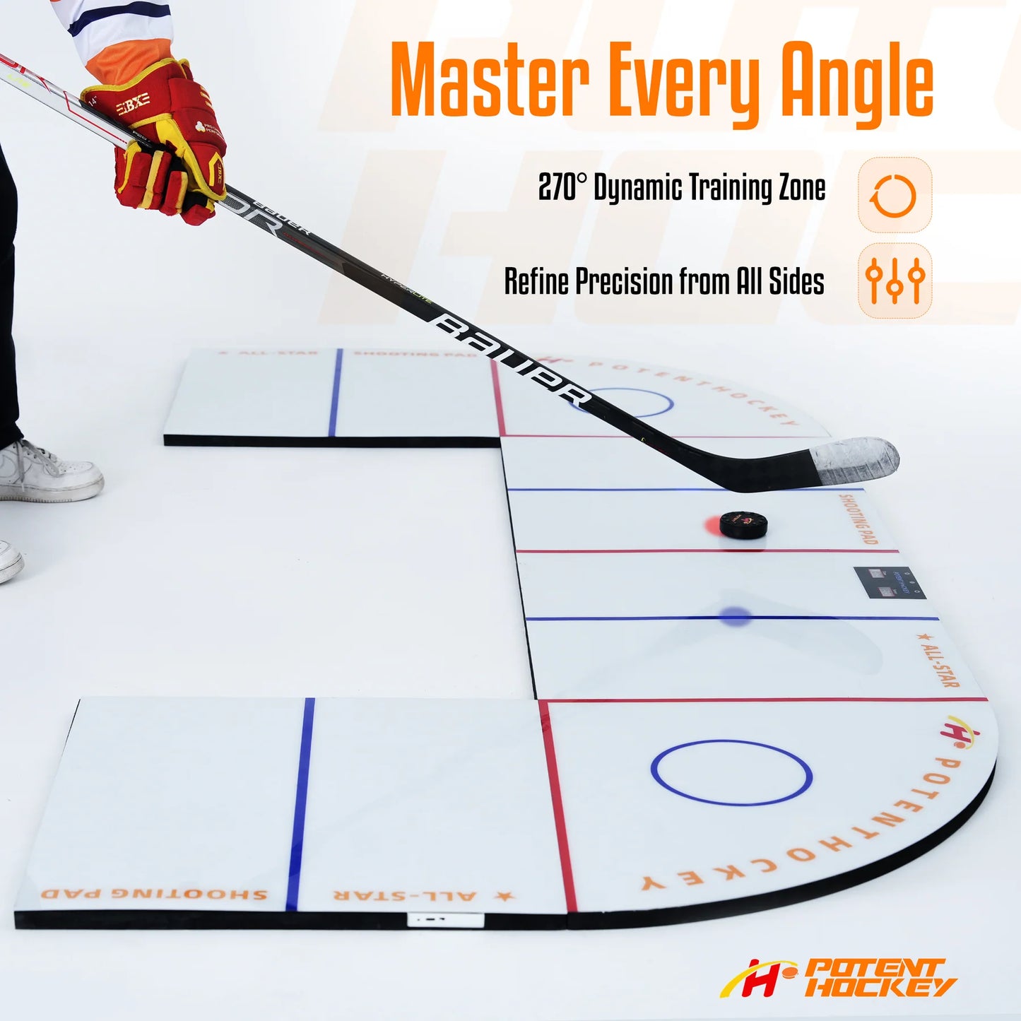 Klubbteknik Digital 270 Ultimate Dangler – Interaktiv puckkontrollträning