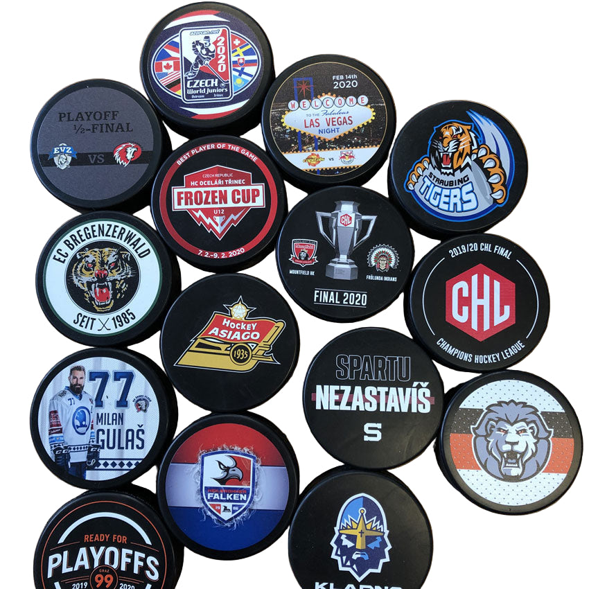 Pucks met eigen bedrukking – Ontwerp je eigen matchpucks