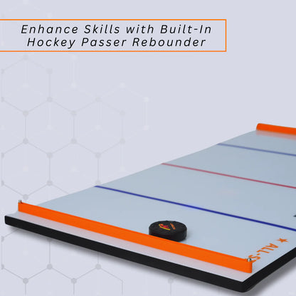 Plaque De Tir Digital Hockey Mini – Entraînement Interactif Pour Le Contrôle Du Puck Et Le Timing