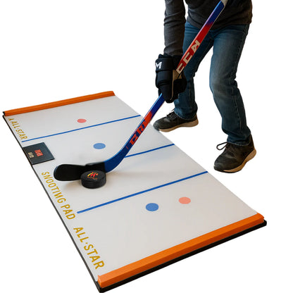 Plaque De Tir Digital Hockey Mini – Entraînement Interactif Pour Le Contrôle Du Puck Et Le Timing