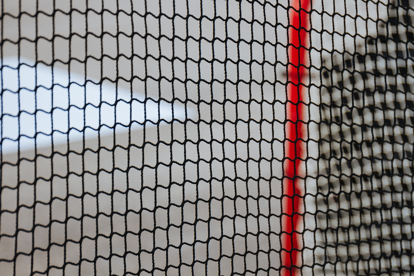 UNITE Skyddsnät Hockey – Komplett backstop med ram, stolpar & nät