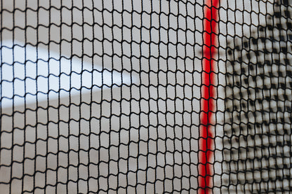 UNITE Skyddsnät Hockey – Komplett backstop med ram, stolpar & nät